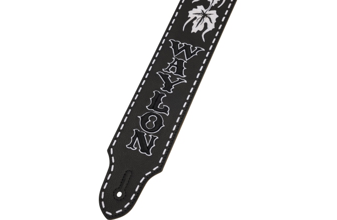 Curea chitară Fender Waylon Jennings Signature Strap Black