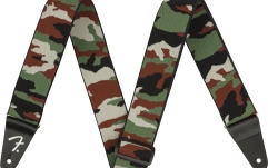 Curea chitară Fender WeighLess Camo Strap Woodland 2"