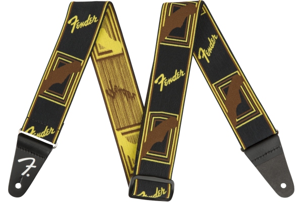 WeighLess Monogram Strap B/Y/B 2"