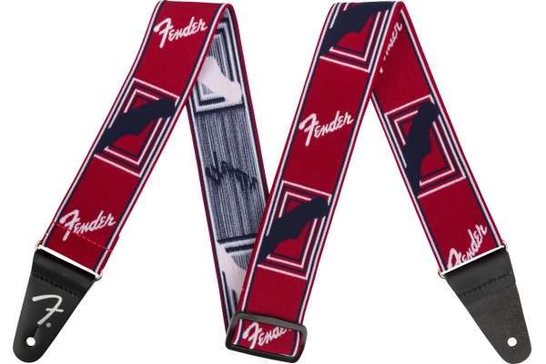 WeighLess Monogram Strap R/W/B 2"