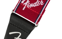 Curea chitară Fender WeighLess Monogram Strap R/W/B 2"