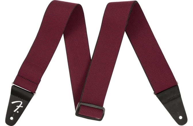 Curea chitară Fender WeighLess Tweed Strap Red 2"