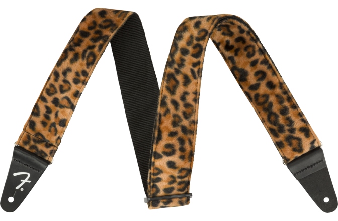 Curea chitară Fender Wild Animal Print Strap Leopard 2"