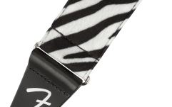 Curea chitară Fender Wild Animal Print Strap Zebra 2"