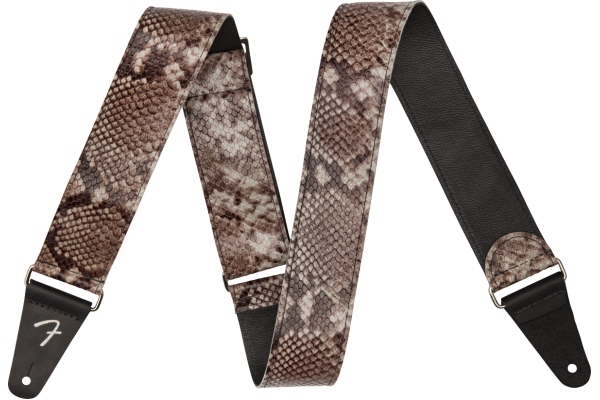 Wild Faux Snakeskin Leather Strap 2"