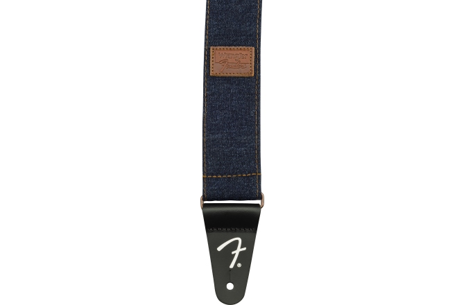 Curea chitară Fender X Wrangler Denim Strap Dark Indigo