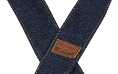 Curea chitară Fender X Wrangler Denim Strap Dark Indigo