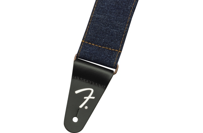 Curea chitară Fender X Wrangler Denim Strap Dark Indigo