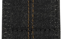 Curea chitară Fender x Wrangler Denim Strap Washed Black Stitch