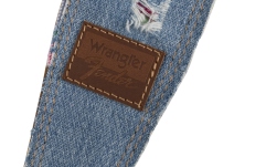 Curea chitară Fender x Wrangler Ripped Denim Indigo