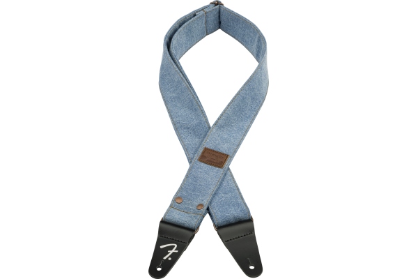 x Wrangler Riveted Denim Strap Light Indigo