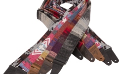 Curea chitară Fender Zion Strap Gray Aztec 2"