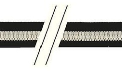 Curea chitară Gewa  F&S Cotton Edition maro/bej