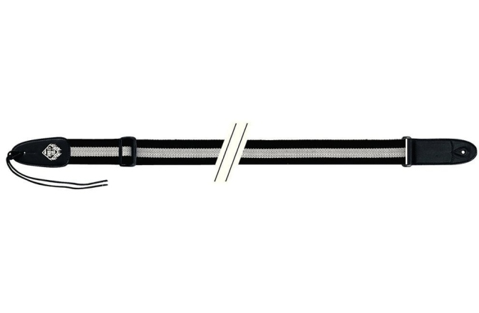 Curea chitară Gewa F&S Cotton Edition Negru/alb
