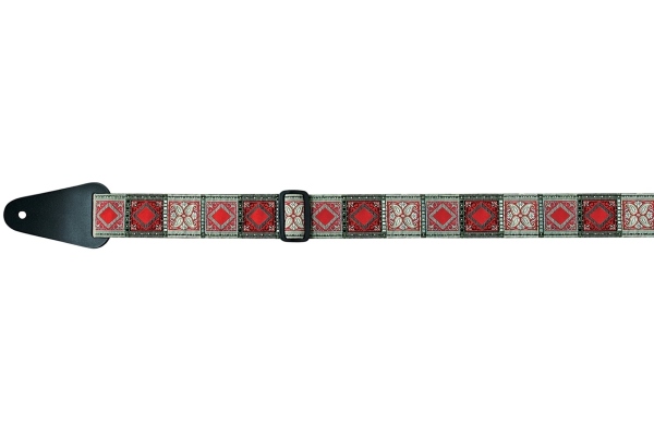 F&S Folk Jacquard roșu-argintiu-negru F&S Folk Jacquard roșu-argintiu-negru