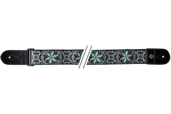 F&S Folk Jacquard verde-alb F&S Folk Jacquard verde-alb