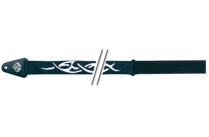 Curea chitară Gewa F&S Tattoo-Edition White Tribal