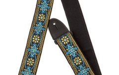 Curea chitară Gretsch Guitars G Brand Strap Blue/Orange Black Ends