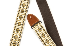 Curea chitară Gretsch Guitars G Brand Strap Diamond Brown Ends