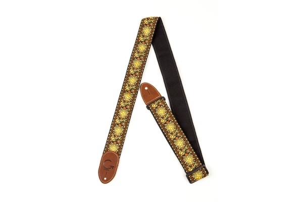 G Brand Strap Yellow/Orange Brown Ends G Brand Strap Yellow/Orange Brown Ends