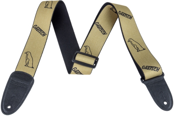 Gold Penguins Strap Black Gold Penguins Strap Black