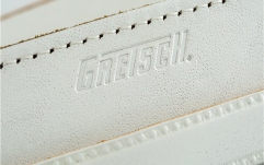 Curea chitară Gretsch Guitars Vintage Leather Guitar Strap Vintage White