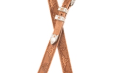 Curea chitară Gretsch Guitars Vintage Tooled Leather Guitar Strap Russet