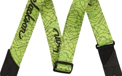 Curea chitară Jackson Cracked Mirror Strap Green 2"