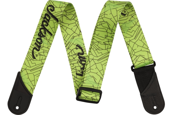 Cracked Mirror Strap Green 2" Cracked Mirror Strap Green 2"