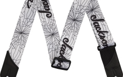 Curea chitară Jackson Cracked Mirror Strap White 2"