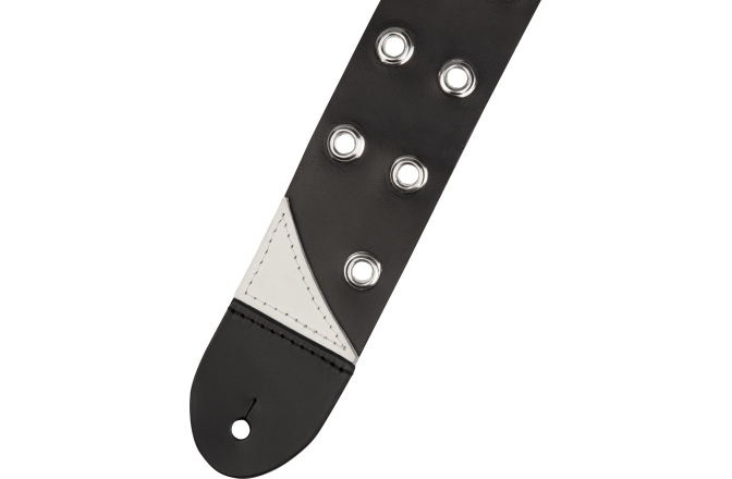 Curea chitară Jackson Grommet Leather Strap Black 2.5"