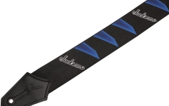 Curea chitară Jackson Headstock Pattern Black/ Blue