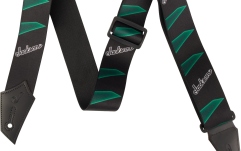 Curea chitară Jackson Headstock Pattern Black/ Green
