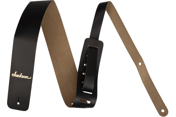 Leather Guitar Strap Black Leather Guitar Strap Black