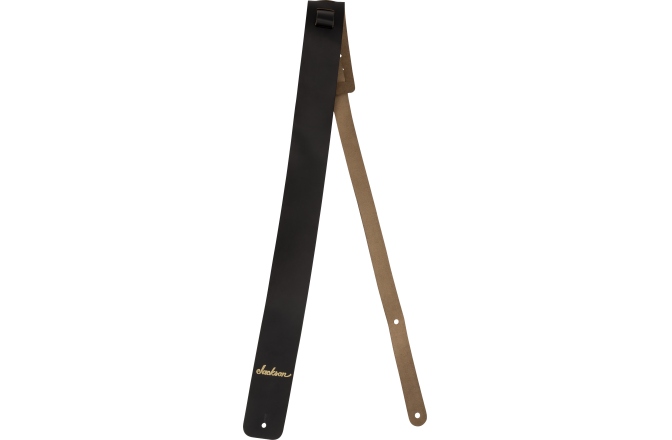 Curea chitară Jackson Leather Guitar Strap Black