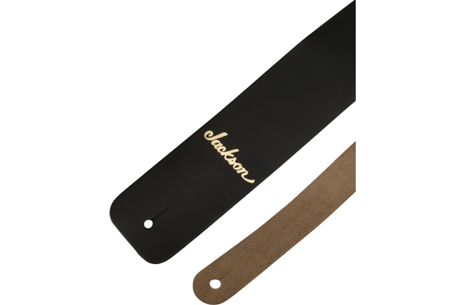 Curea chitară Jackson Leather Guitar Strap Black