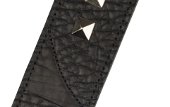 Curea chitară Jackson Metal Stud Leather Strap Black 2.5"