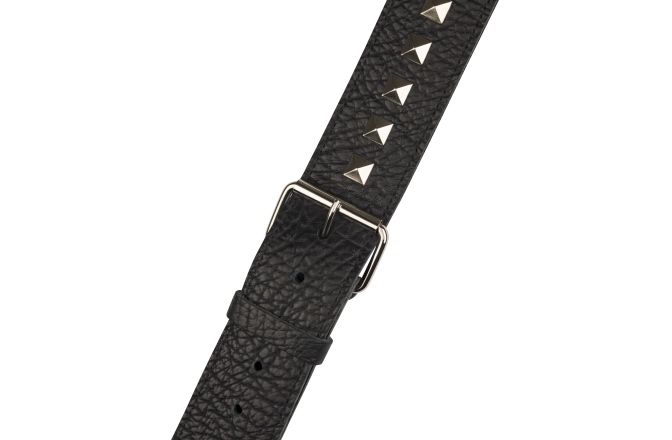 Curea chitară Jackson Metal Stud Leather Strap Black 2.5"
