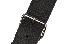 Curea chitară Jackson Shark Fin Leather Strap Red and Black 2"