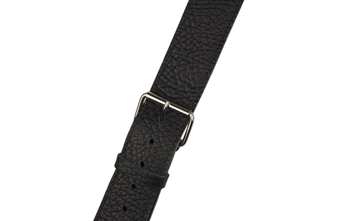 Curea chitară Jackson Shark Fin Leather Strap Red and Black 2"