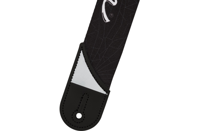Curea chitară Jackson White Logo Strap Black 2"