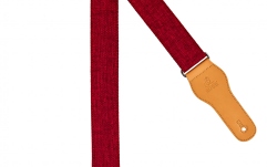Curea chitară Ortega Cotton guitar strap - burgundy