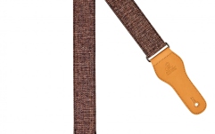 Curea chitară Ortega Cotton guitar strap - grey/brown