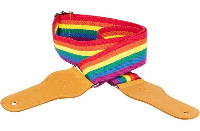 Curea chitară Ortega Cotton Guitar Strap - Pride