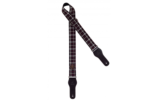 Curea chitară Ortega Cotton guitar strap - scottish dark