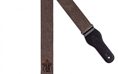 Curea chitară Ortega Cotton guitar strap - worn out brown