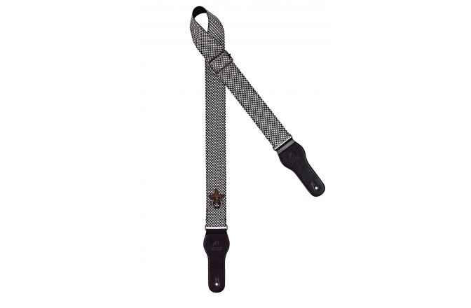 Curea chitară Ortega Cotton guitar strap - worn out grey