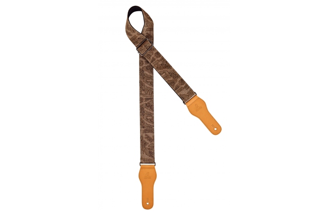 Curea chitară Ortega Denim guitar strap - brown