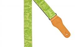 Curea chitară Ortega Denim guitar strap - green