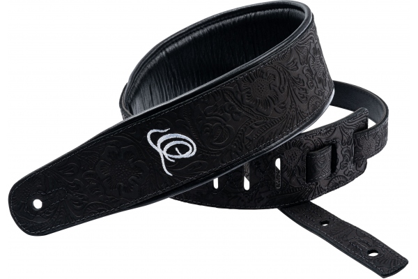 Genuine Leather Strap - Byzantine Black